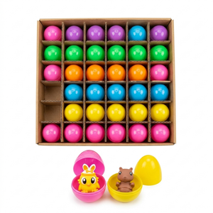 30Pcs 3D Printed Animal Toys Easter Eggs with Articulated Figurines Fidget