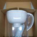 Brita Large Water Filter Pitcher for Tap and Drinking Water, Includes 1 Standard Filter, BPA-Free, Lasts Two Months, 10-Cup Capacity, Bright White