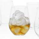FDG Nuglass 19oz Tritan Stemless Wine Glass, 6-Pack