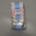 Women's Slouchy Socks Soft Casual Calf Socks Retro Scrunch Crew Socks 3/4 Pairs (S)