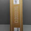 CLOUDBERG Medium Elevated Wooden Dog Bed Frame with Cushion, Raised Dog Couch Sofa 32½”x 24½” Up to 50lbs