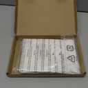 Amazon Basics Queen Pillowcase with Zipper, 100% Cotton Hypoallergenic, Pillow Protector, White (31 x 21 Inches), Pillows Not Included