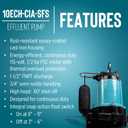 Little Giant 10ECH-CIA-SFS 115V, 1/2 HP High Head Automatic Effluent Pump