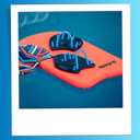 Power Swim Paddles for Lap Swimming - Adjustable Straps - Lap Swimming Gears - Hand Paddles for Adults & Kids