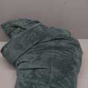 Alomidds Weighted Blanket for Adults (60"x80",15lbs Queen Size - Green), Cooling Breathable Soft and Comfort Minky, Heavy Blanket with Glass Beads