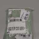 Pom Standard Size Pillow Shams Set of 2, Boho Ball Tassel Trimmed Pillowshams, Pompom Fringe Cute Microfiber Pillowcases, 20x26 Inch, Sage Green