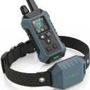 Remote Training Collar 3000FT Range Rechargeable Waterproof Receiver, Adjustable Beep & Vibration Levels, Long Distance Control for Small Medium Large Dogs