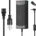 12V 10A Power Supply 120W 100V~240V AC to DC Adapter Converter Transformer,12 Volt 10 Amp Power Supply Adapter with 5.5mm x 2.5mm&2.1mm DC Output Jack for 12V Printe LED Strip Light CCTV Camera