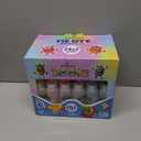 12 Colors Tie Dye Kit, Tie Dye Set for Kids, Pre-Filled Tye Dye Bottles, Non Toxic Permanent Fabric Dye Art Set, Easy DIY Fabric Art - Create Fun