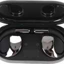 AI Translation Earbuds, Touch Control Real Time Translator Device Two Way Translation Headphones Language Translator Ear Hook, Over The Ear Earbuds Bluetooth Earphones for (Black)