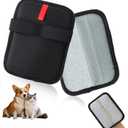 Pet Hair Removal Glove, Pet Hair Removal Tool, 1Pack 6.7x5.1 Reusable Electrostatic Upgrade Lint Remover for Dog, Cat, Pets, Couch, Furniture, Carpet, Bed, Car Seat & Clothes