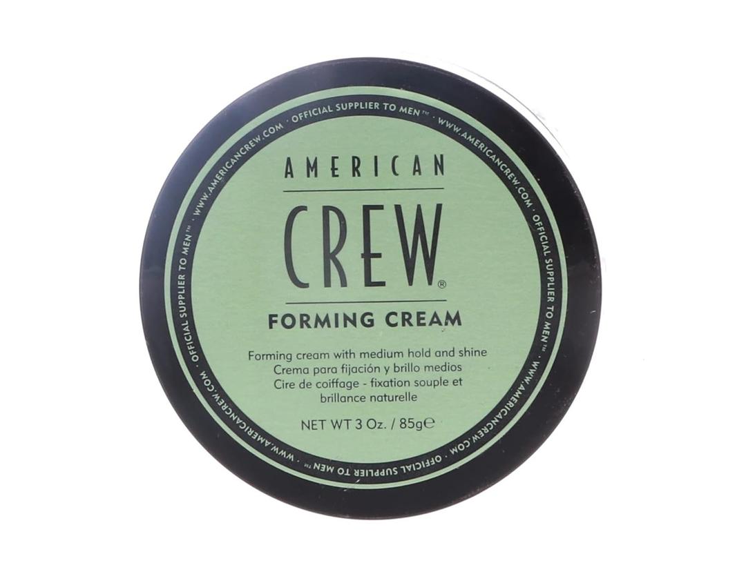 American Crew Men's Hair Forming Cream (DISCONTINUED), Like Hair Gel with Medium Hold & Medium Shine, 3 Oz (Pack of 2) | Men, Like Hair Gel, Medium Shine.