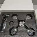 Amlong Crystal 5-Arm Crystal Candelabra