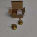 Suction Cup Hooks for Shower, Reusable Towel Hooks for Bathroom, T Shape Gold