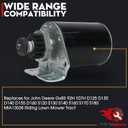 Starter Motor Replaces for John Deere Z235 Z255 Z425 Z435 Z445 Z465 Z335E Z355E Z515E Z525E Z335M Z345M Z535M Z345R Z355R Z365R Z375R Z535R Zero-Turn Mowers