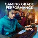 Logitech G213 Prodigy Gaming Keyboard - Wired RGB Backlit Keyboard with Mech-Dome Keys, Palm Rest, Adjustable Feet, Media Controls, USB, Compatible with Windows Black