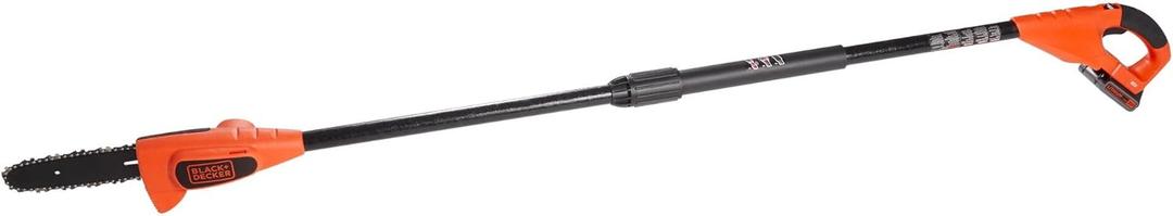 BLACK+DECKER 20V Max Pole Saw for Tree Trimming, Lightweight, Rechargeable Cordless, Extension up to 14 ft Reach, Tool Only, Electric Pole Saw (LPP120B) BLACK+DECKER 20V Max Pole Saw for Tree Trimming, Lightweight, Rechargeable Cordless, Extension up to 14 ft Reach, Tool Only, Electric Pole Saw (LPP120B)