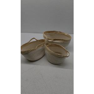 HD LG Oval Water Hyacinth Basket HD LG Oval Water Hyacinth Basket