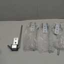 LCGP 2 Pack Heavy Duty Exhaust Hanger Rods Universal Use Exhaust Hanger 3/8" Rod 6" Long