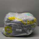 100 Pcs Iridescent Glossy Gift Bags Medium Size, 8x4x10 In Holographic Reusable Gift Bags with Handles & Sturdy Base, Ideal for Birthday, Wedding, Bachelorette, Party Favors, Holiday Goodie Bag