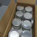 VERONES Mason Jars 8 OZ, Canning Jars Jelly Jars With Regular Lids, Ideal for Jam, Honey, Wedding Favors, Shower Favors, 16 PACK,Extra 16 Lids