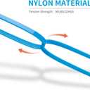 12 Inch Zip Ties Brown 1000 PCS, 50 Lbs- Heavy Duty Tensile Strength, Nylon PA66 UV Resistant Cable Ties for Indoor and Outdoor Use - Ideal for object bundling and fastening