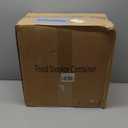 LISM 2 Pack Dog Food Storage Container with Scoop,Large Airtight Pet Dog Food Bin,Container for Dog Treats Rice,Dog Cat Dry Food Bin,Baking Supplies,Flour,Rice,Kitchen Pantry Cereal(25 LB)