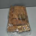 Kikcoin Extra Large Bamboo Cutting Boards, (Set of 3) Chopping Boards with Juice Groove Bamboo Wood Cutting Board Set Butcher Block for Kitchen, End Grain Serving Tray