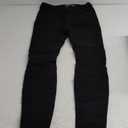 Amazon Essentials Women's Mid-Rise Stretchy Skinny Jean (8 Long, Black)