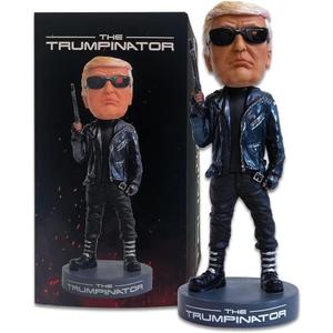 Proud Patriots The Trumpinator Bobblehead The #1 Patriotic & President Gift 2025 Birthday for Conservatives or Gag Gift for Liberals