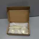 Joyyy Weighted Candlestick Holders Candle Stick Holder for Candlesticks, Vintage Metal Candelabra Candlestick Holders Candle Stand for Holiday Fireplace Party Dining Home Set of 6 (Gold)