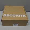 White Cork Board Tiles | Large Cork Board Alternative | Felt Wall Tiles (12-Pack) | Aesthetic Felt Bulletin Board for Office, Home & Classroom | Large Cork Boards for Walls Memo Board | White