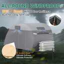 Teardrop Trailer Cover Fits 12'-15' RV, Camper Cover for R-Pod Trailers