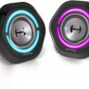 Edifier Bluetooth 5.3 Gaming Speakers,10W PC USB Computer Speakers for Laptop Desktop 3.5mm aux Input Hecate G1000 Black