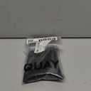 Quay - Womens Sunglasses, Square Lenses with UV Protection, Oversized Sunglasses (Wide Awake, Black)