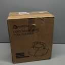 (2025 Upgrade) Cordless Robotic Pool Cleaner, Lasts 80 Min, Automatic Vacuum for Above-Ground Pools up to 645 Sq.ft, Portable, Self-Parking (Transparent Blue)