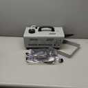 1000W Snow Machine Remote & Manual Control Snowflake Making Adjustable Snowflake Size Snowmaker Perfect for Christmas,Weddings and Theatrical Effects (Grey, 1)