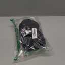 wegreeco Washable Female Dog Diapers Highly Absorbent Reusable Diapers for Dog in Heat Dog Period Diapers, 3 Pack (Black,Medium (Medium (12"-15" Waist))