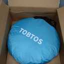 TOBTOS UPF 50+ Pop Up Beach Tent, Easy Set Up Beach Umbrella, Sun Shelter for 2-3 People UV Protection Portable Sunshade, Baby Canopy Cabana, Lightweight with Carry Bag