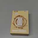 MOES Smart Double Light Switches, 2.4GHz WiFi 2 Gang Single Pole Switch, No Neutral Wire Needed, Require Capacitors, Work with Alexa Google Assistant