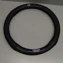 Compitable with Fit Mazda Steering Wheel Cover,Stylish Nappa Leather Carbon Fiber Texture Protector,Non-Slip,Universal 15inch Fit Mazda 3 6 CX30 CX50 CX5 Accessories (Old)