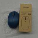 seenda Wireless Mouse, 2.4G Noiseless Mouse with USB Receiver Portable Computer Mice for PC, Tablet, Laptop, Notebook - Blue & Black