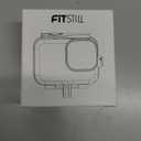 FitStill Underwater Waterproof Diving Housing for Go Pro Hero 13/12/11/10/9 Black,60M/196FT Protective Underwater Diving Housing Shell Accessories (Hero 13/12/11/10/9 Black)