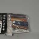 Brown Vinyl Repair Kit - Leather Color Restorer for Couches, Furniture, Car Seats, Purse, Jacket, and More - Advanced Gel, Filler, and Scratch Repair, Easy Match Guide