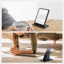 CoBak Wireless Charger Stand Compatible with iPhone & Kindle Colorsoft Signature Edition & Paperwhite Signature Edition, Wireless Charging Dock for Wireless Devices, Black