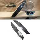 Interior Door Pull Handle Cover Left Right Handle Trim Replacement Set Compatible with BMW Z4 E85 E86 2002 2003 2004 2005 2006 2007 2008 91.772.17 inches (Carbobn Fiber)
