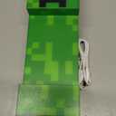 Minecraft Creeper Torch Night Light for Kids, 2-in-1 Flashlight and Lamp with USB and Battery Power, Bedroom Decor, Desk Light, Gamer Gifts for Boys