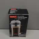 Bodum 34oz Chambord French Press Coffee Maker, High-Heat Borosilicate Glass, Polished Stainless Steel  Made in Portugal