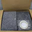 MBIGM 8" x 30" Carpet Stair Treads for Wooden Steps (15 in Pack) - Non-Slip Safety Rug with Soft Plush Comfort - Skid Resistant Indoor Runner for Kids, Elders, and Pets - Dark Gray