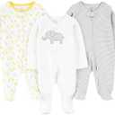 Simple Joys by Carter's Baby 3-Pack Neutral Sleep and Play, New Born